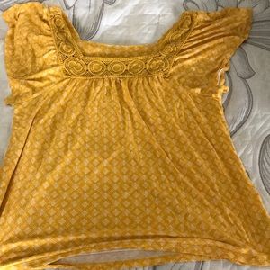 Blouse , mustard yellow